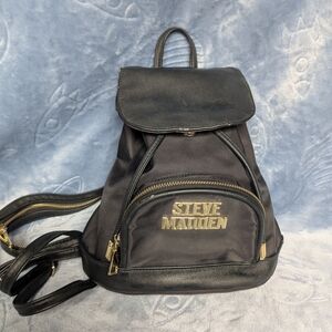 Steve Madden Black Backpack